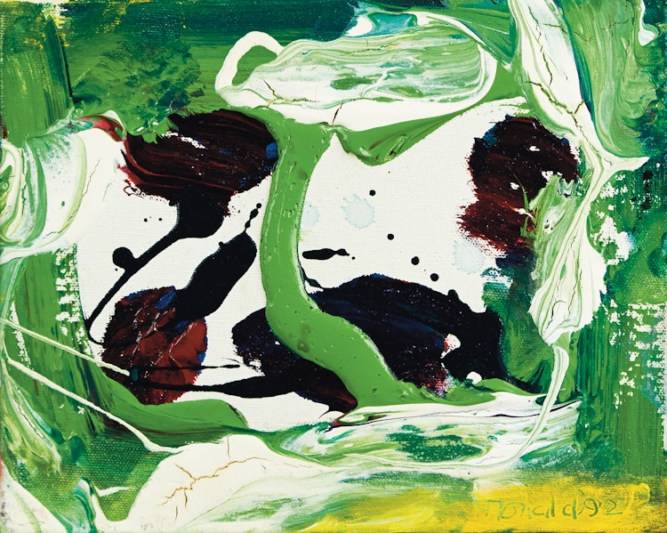 Artwork by William Ronald, Bean Sprout