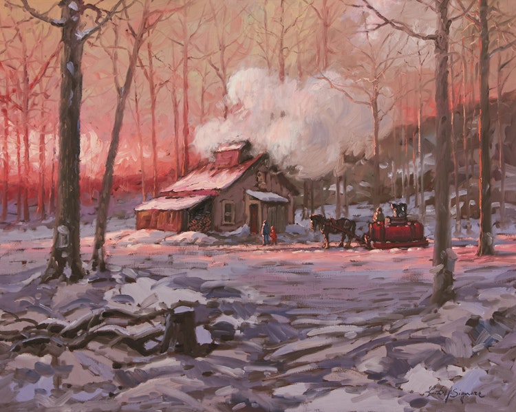 Artwork by Littorio Del Signore, La cabane familiale