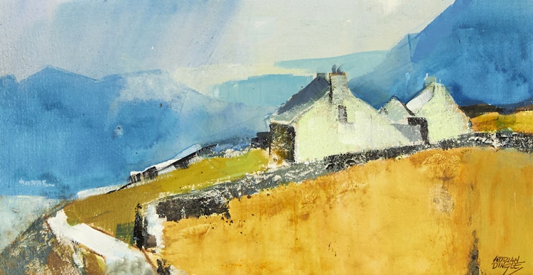 Artwork by John Adrian Darley Dingle, Stone Country (Renvyle, Connemara, Eire)