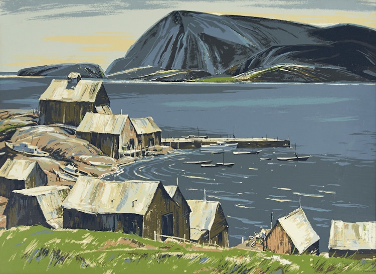 Artwork by Joseph Sidney Hallam, Indian Harbour