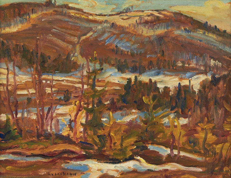Artwork by Alexander Young Jackson, Early Spring