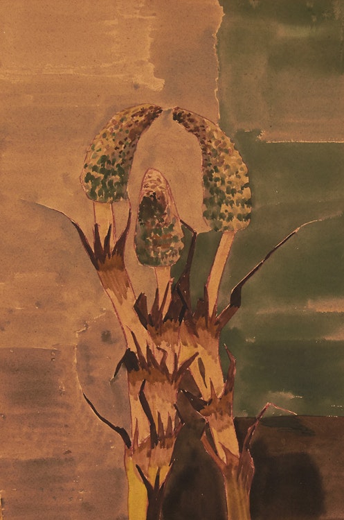Artwork by Bruno Joseph Bobak, Vegetation