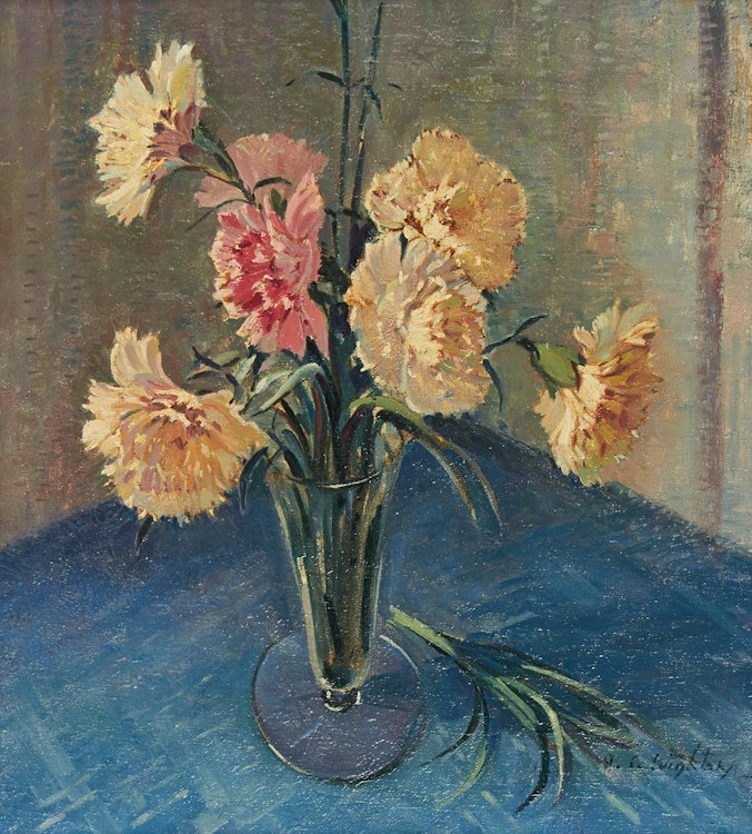 Artwork by Alfred Crocker Leighton, Floral Still Life