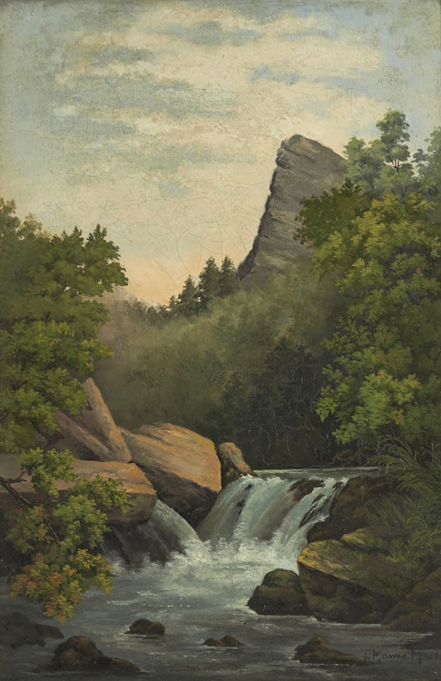 Artwork by Thomas Mower Martin, River Landscape