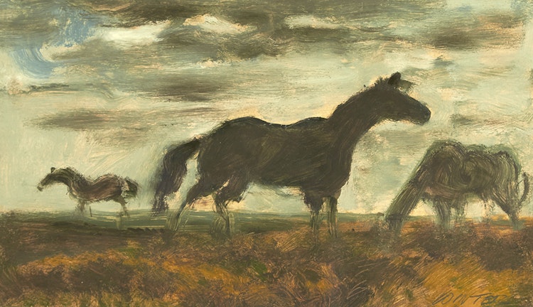 Artwork by William Arthur Winter,  Horses