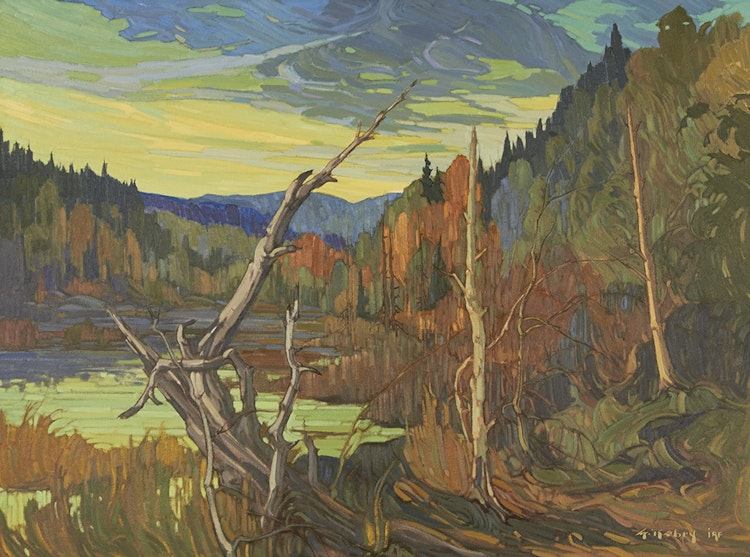 Artwork by Gaston Rebry, Marecages