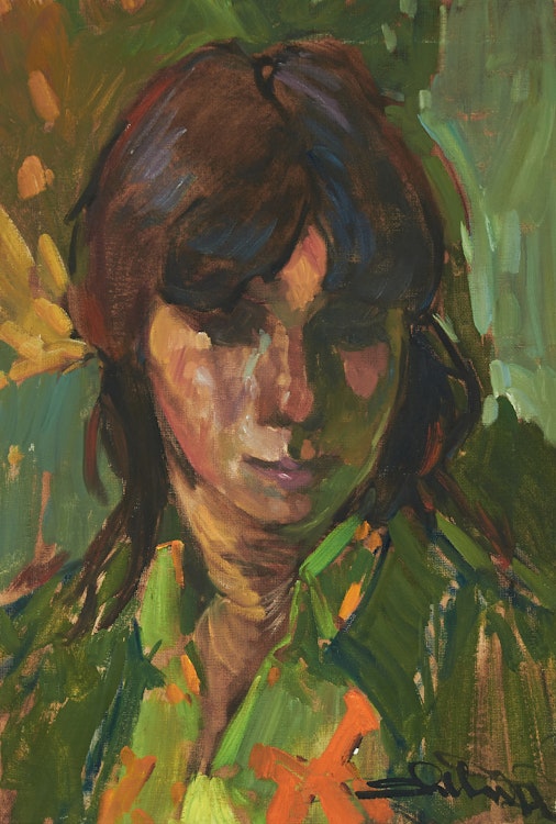 Artwork by Arthur Shilling, The Artist’s Niece Margaret