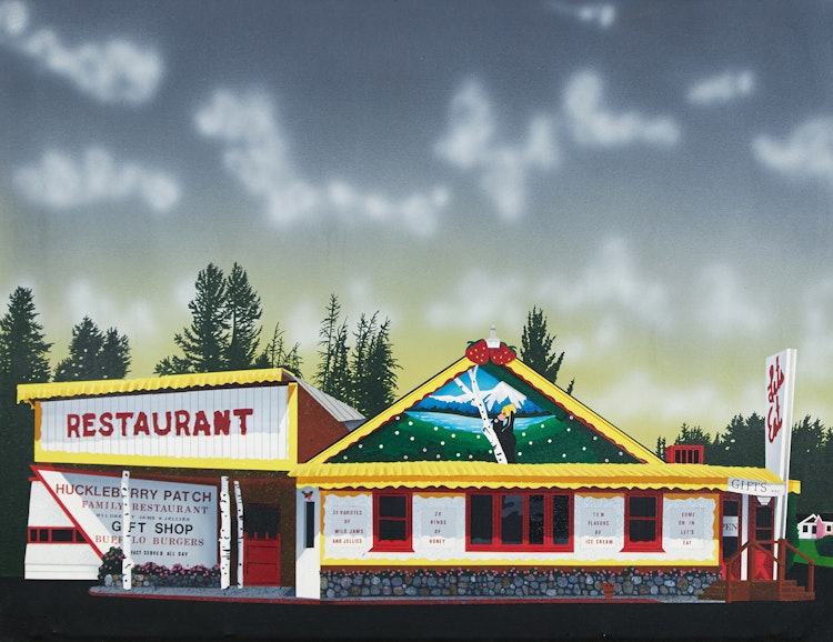 Artwork by David Thauberger, Tourist Trap