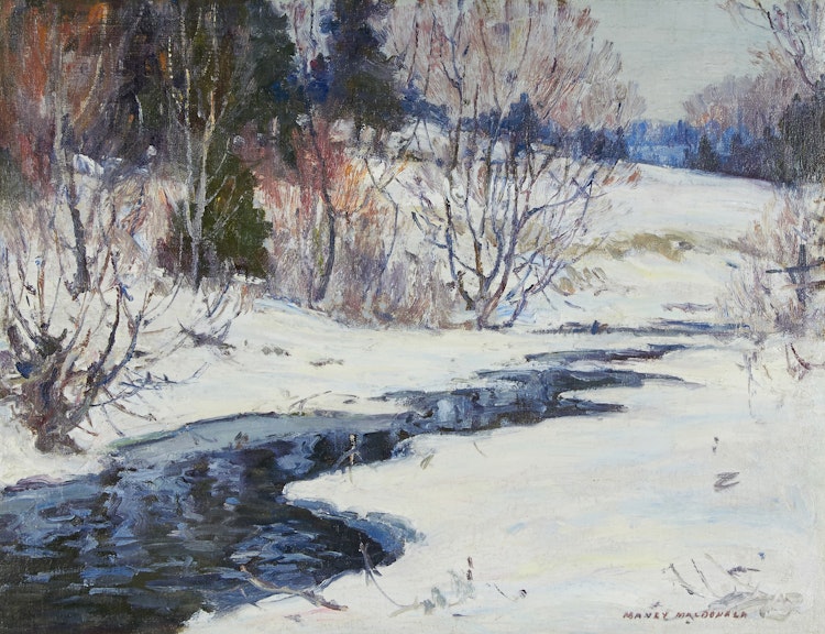 Artwork by Manly Edward MacDonald,  The Don River