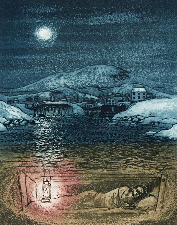 Artwork by David Lloyd Blackwood, Sealer’s Dream II