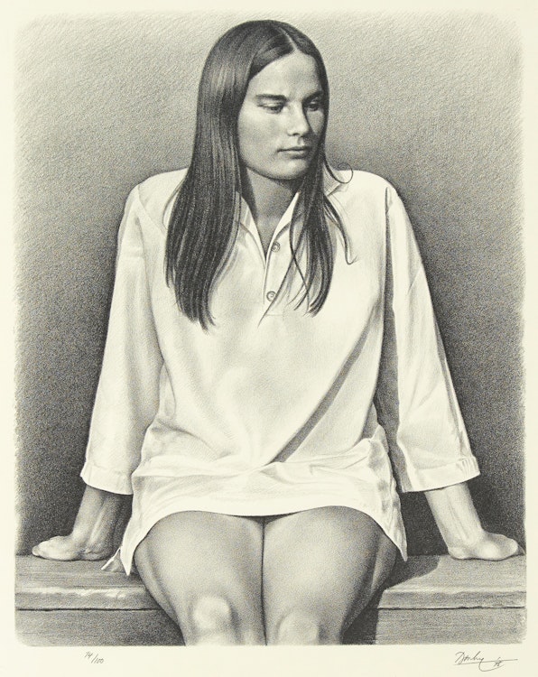 Artwork by Kenneth Danby, Repose