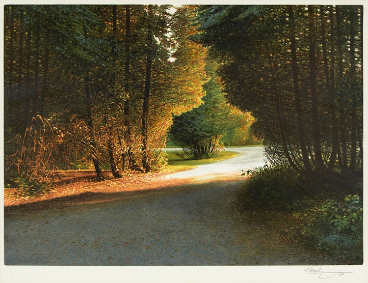 Artwork by Kenneth Danby, Path to the Meadow