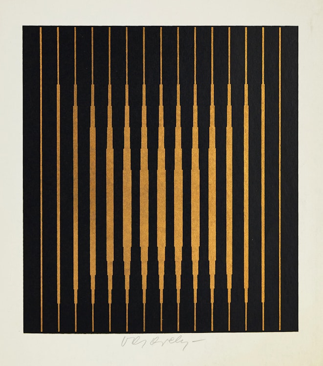 Artwork by Victor Vasarely, Bora II
