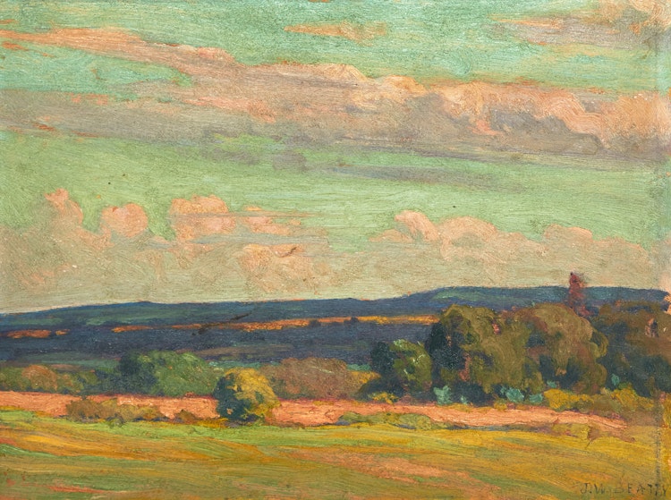 Artwork by John William Beatty, Landscape Near Port Hope