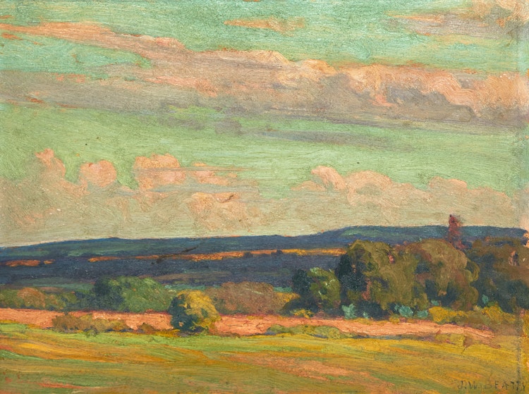 Artwork by John William Beatty,  Landscape Near Port Hope