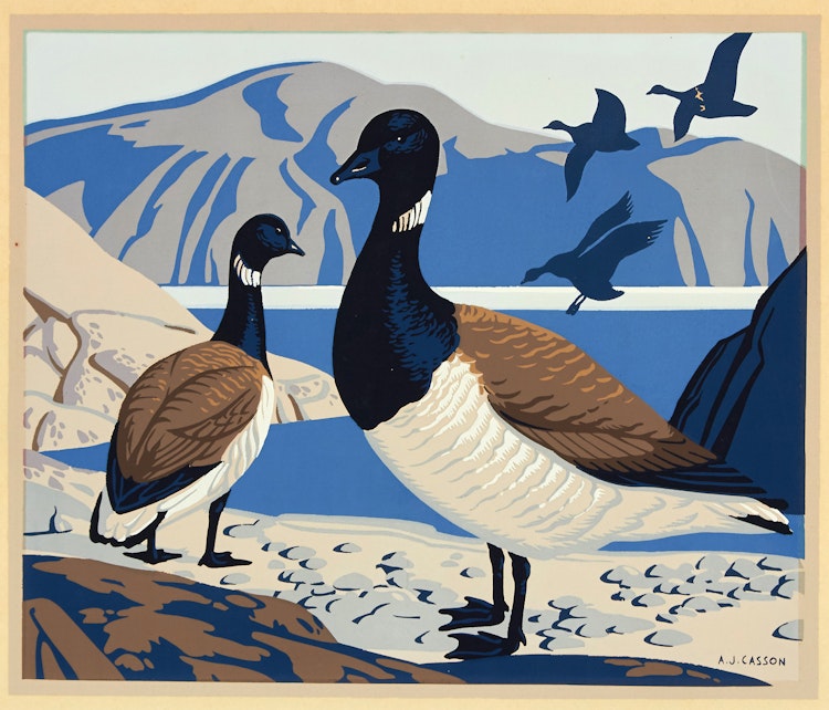 Artwork by Alfred Joseph Casson, Brant