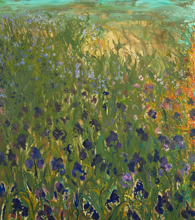 Artwork by Telford Fenton, Windy Day May
