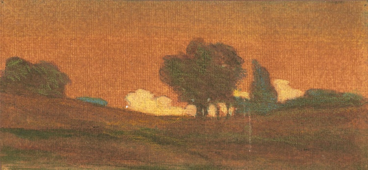 Artwork by George Agnew Reid,  Landscape