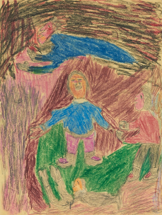 Artwork by Lucy Tasseor Tutsweetok, Untitled