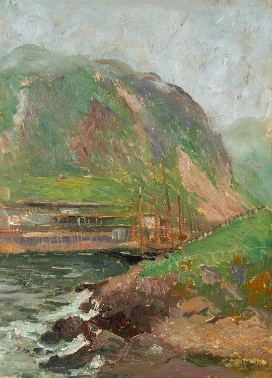 Artwork by Maurice Galbraith Cullen, Signal Hill, St. John’s, Newfoundland