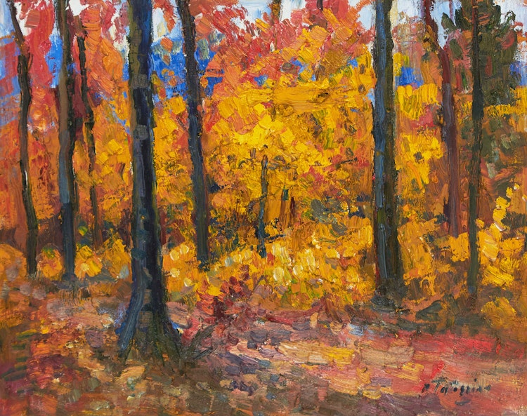 Artwork by Armand Tatossian, Autumn Landscape