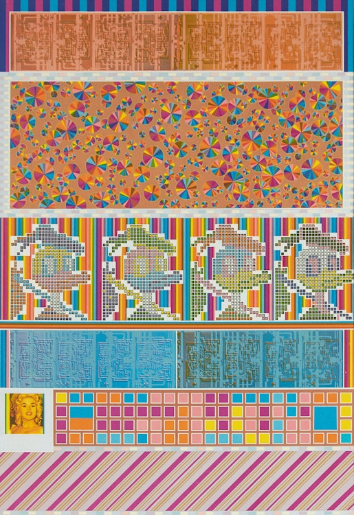 Artwork by Eduardo Paolozzi,  883. Whipped Cream, a Taste of Honey, Peanuts, Lemon Tea, Others