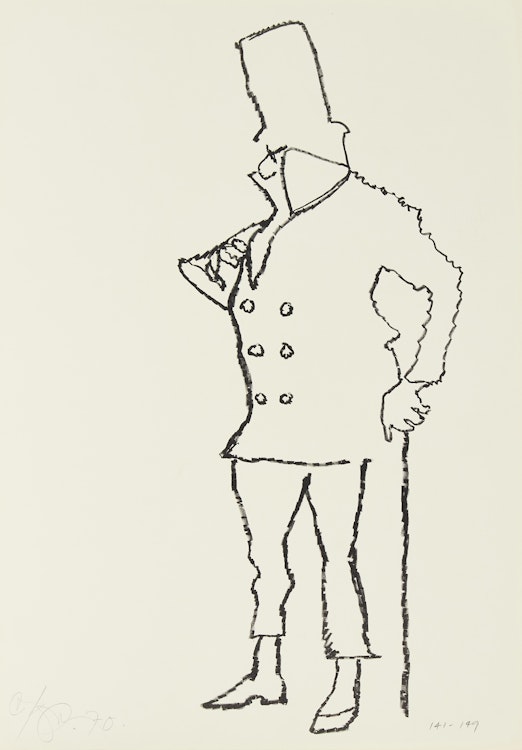 Artwork by Harold Barling Town, W.C. Fields