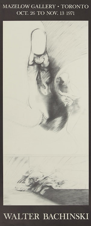 Artwork by Various Artists, Five Exhibition Posters: Walter Bachinski; Anthony Miles; R.S. Rania; Stephen Edlich; Rudi Reichardt