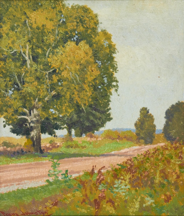 Artwork by Frank Hans Johnston, September Side Road