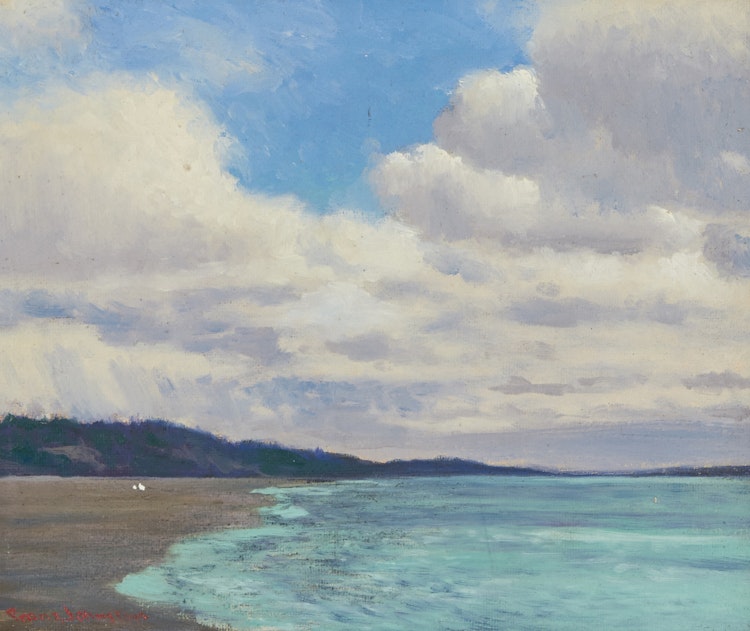 Artwork by Frank Hans Johnston, Weather Breezing