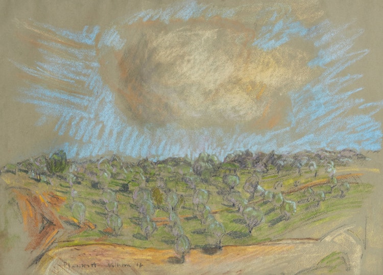 Artwork by Joseph Francis Plaskett, Volterra
