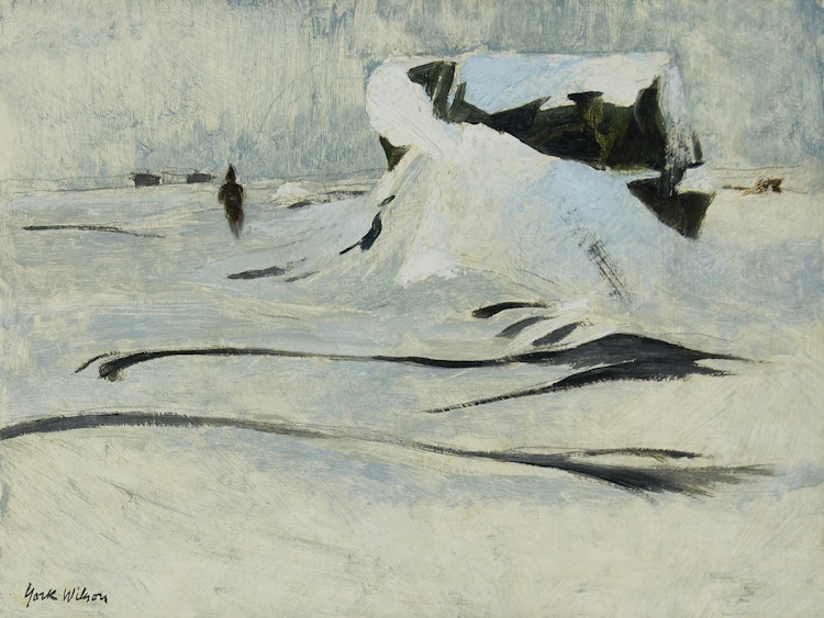 Artwork by Ronald York Wilson, Fort Churchill