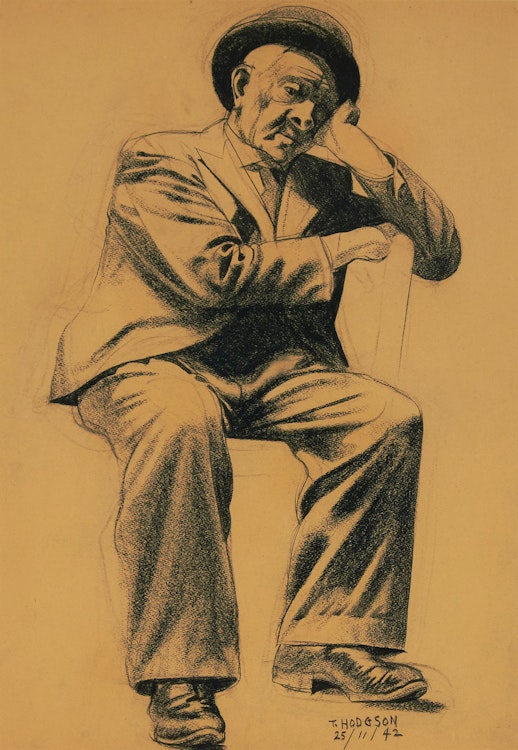 Artwork by Thomas Sherlock Hodgson, Two Figural Studies