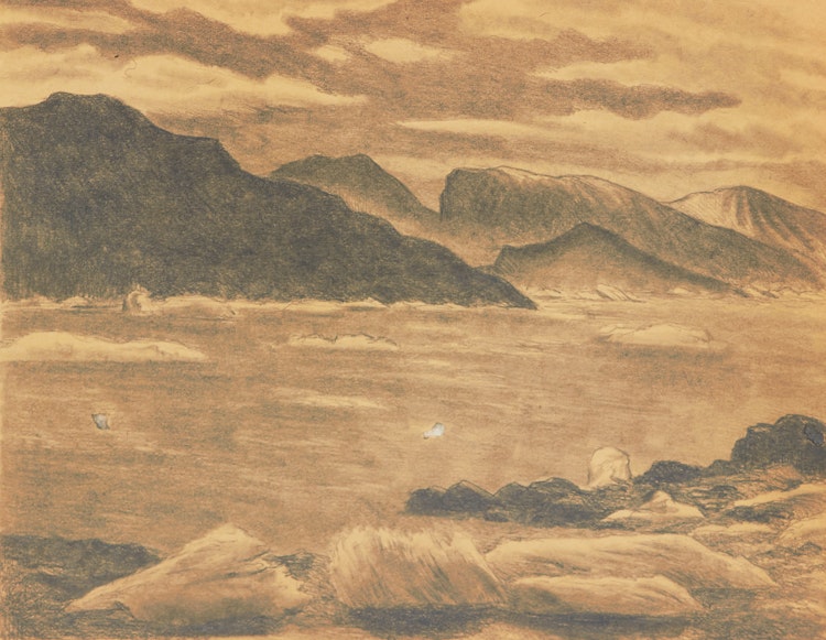 Artwork by Unknown Artist, Studies of Baffin and Ellesmere Islands
