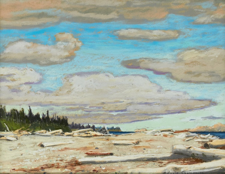 Artwork by Horace Champagne, Queen Charlotte Islands