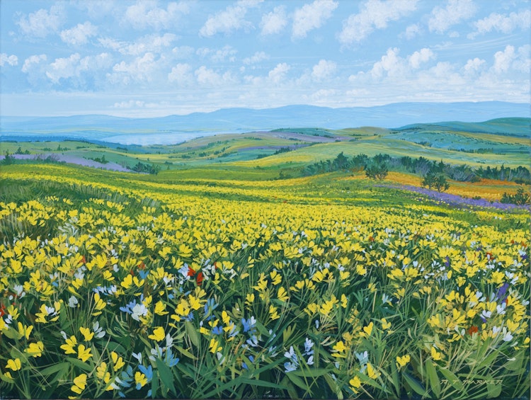 Artwork by Randolph Parker, Colours of Spring