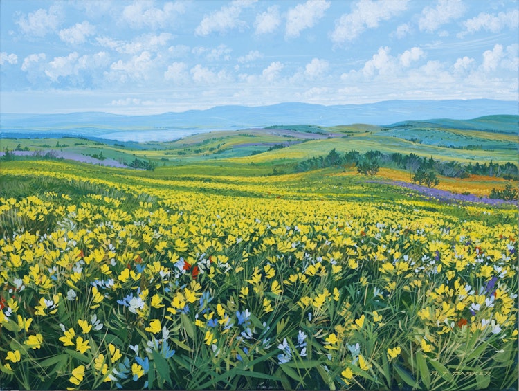 Artwork by Randolph Parker,  Colours of Spring