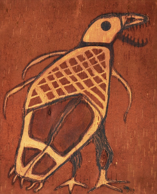 Artwork by Norval Morrisseau, Thunderbird