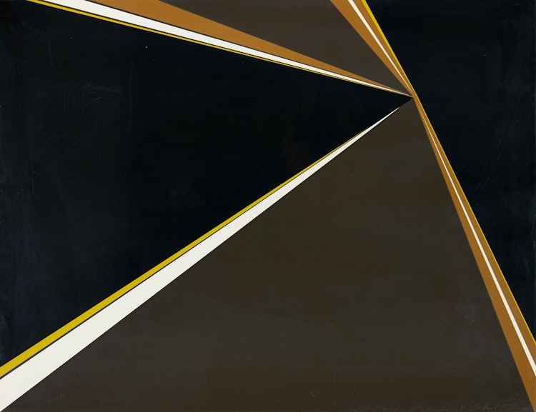 Artwork by Rita Letendre, Silent Echo II