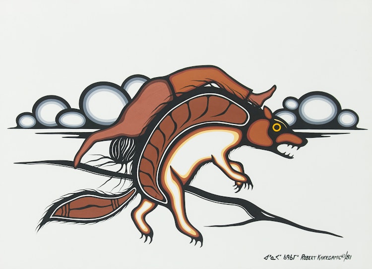 Artwork by Robert Kakegamic, Untitled