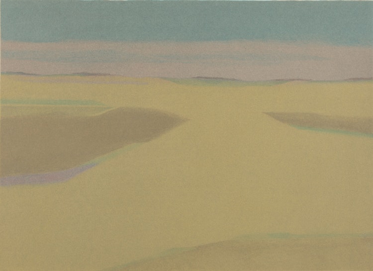 Artwork by Takao Tanabe,  The Land: The Field 1874