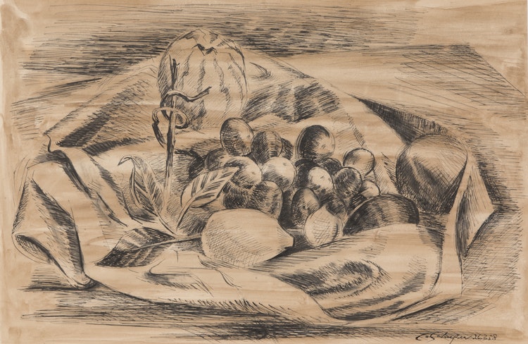 Artwork by Carl Fellman Schaefer, Bountiful Harvest