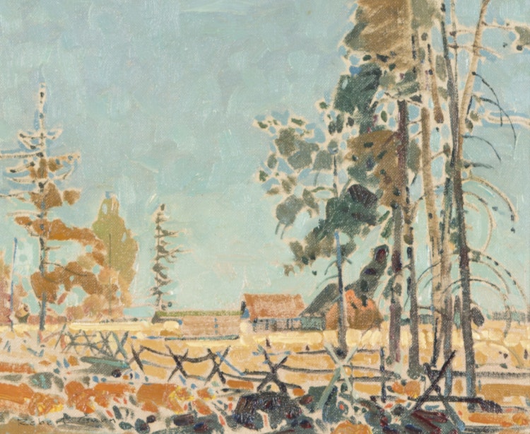 Artwork by Robert Genn, Chilcotin Landscape