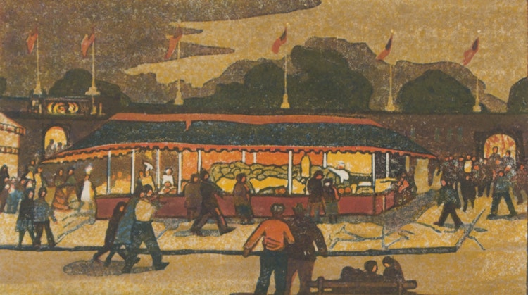 Artwork by Bernice Fenwick Martin, Come to the Fair