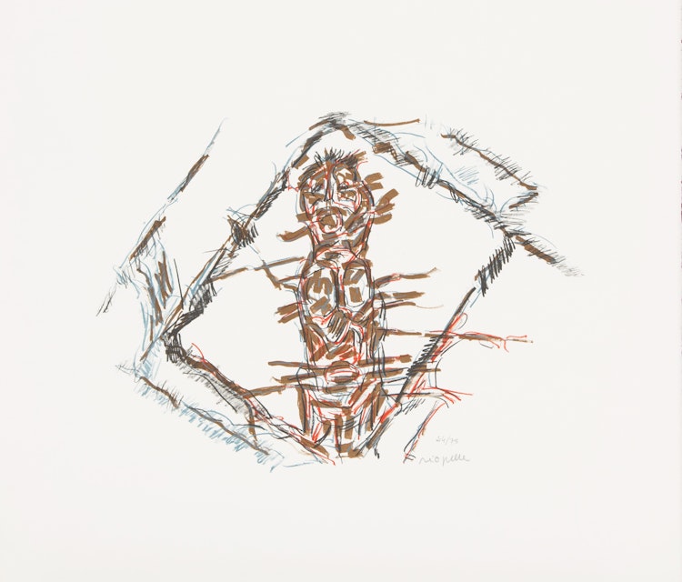 Artwork by Jean Paul Riopelle, Totem