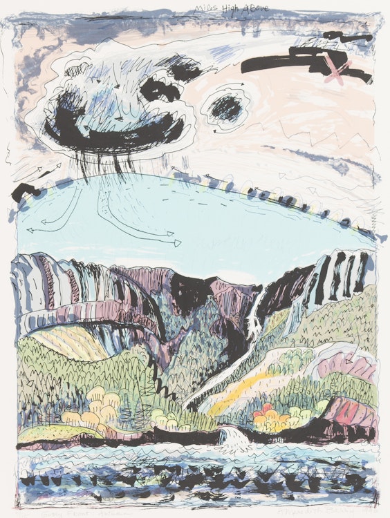Artwork by Anne Meredith Barry, Gusty Front: Autumn
