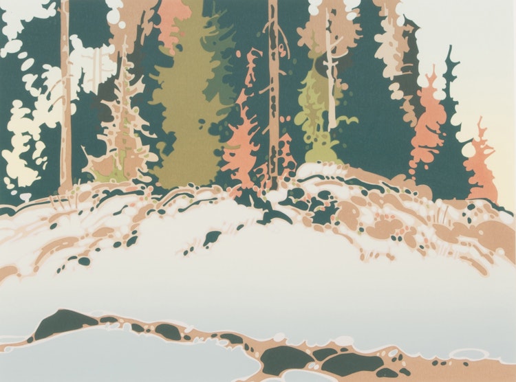 Artwork by Robert Genn, Saturna