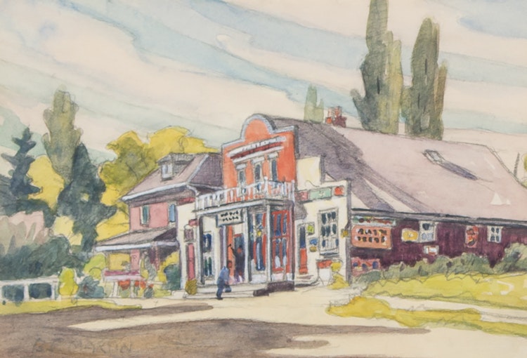 Artwork by Bernice Fenwick Martin,  Kleinburg, c.1945