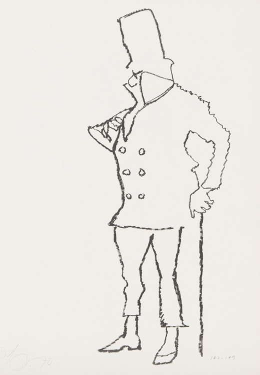 Artwork by Harold Barling Town, W.C. Fields