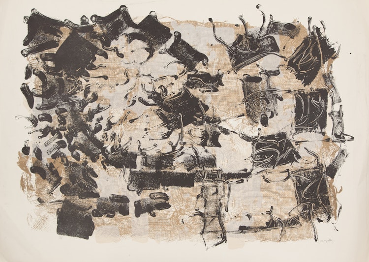 Artwork by Jean Paul Riopelle, Jute I